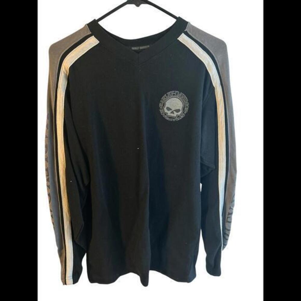 Harley Davidson Long Sleeve‎ Shirt size Small Excellent Used Condition